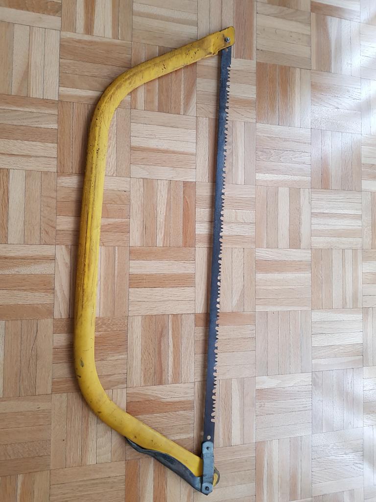 Beugelzaag, zaagblad 75cm, goede staat, Jardin & Terrasse, Scies manuelles, Enlèvement, Comme neuf, Scie à métaux