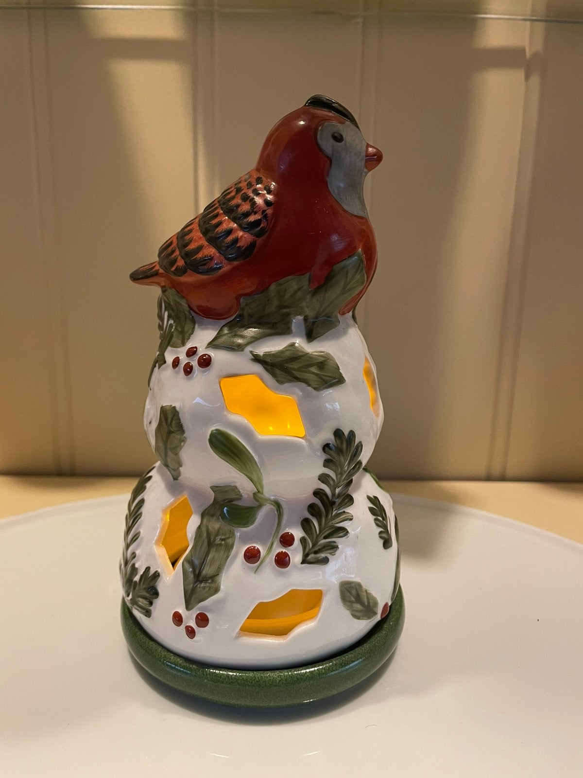 Villeroy en Boch kerst theelichthouder, Diversen, Ophalen of Verzenden, Zo goed als nieuw
