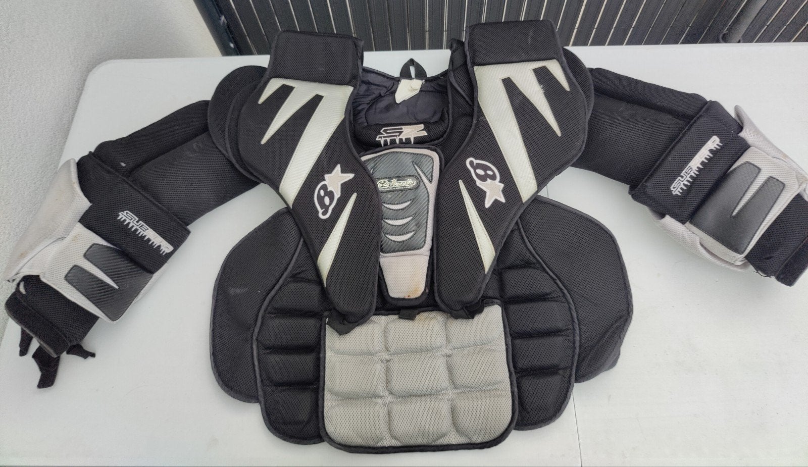 Hockey goalie gear Vaughn/Bauer/Brian's, Sports & Fitness, Enlèvement, Utilisé, Protection