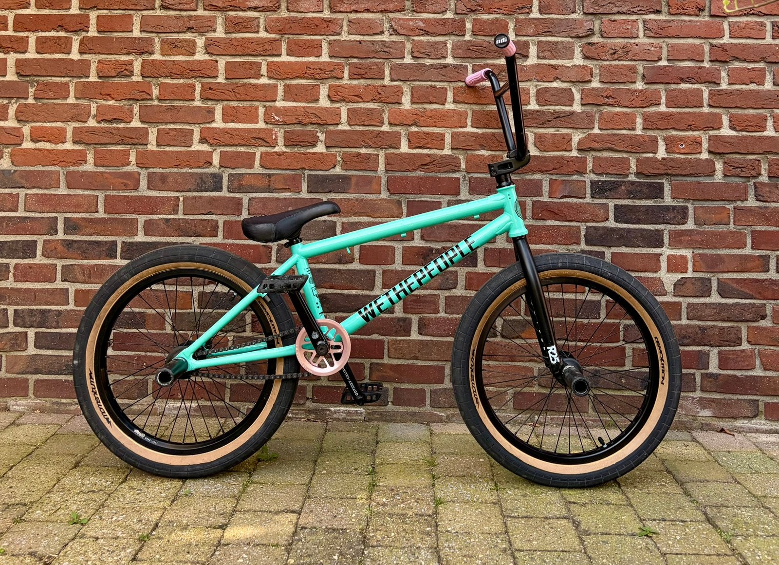 Custom WTP BMX - Street build met top onderdelen, Fietsen en Brommers, Fietsen | Crossfietsen en BMX, Ophalen, Staal, 20 tot 24 inch