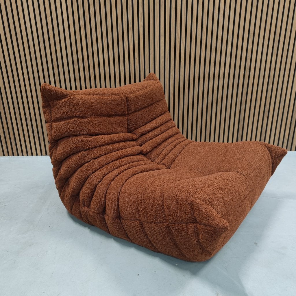 Ligne Roset Togo Eenzits | Roestbruin, Antiquités & Art, Antiquités | Meubles | Chaises & Canapés