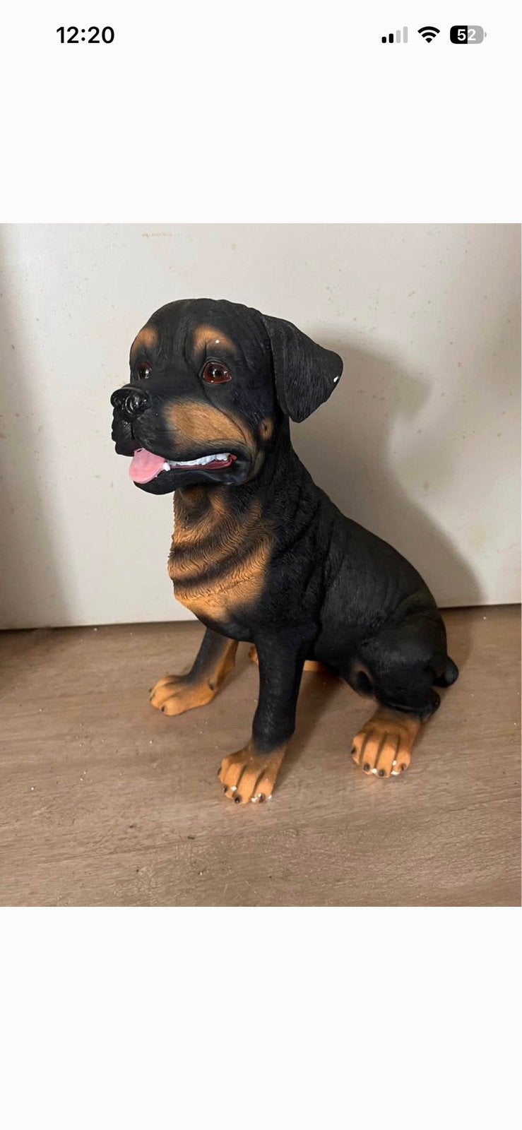 Beeld rottweiler, Enlèvement, Neuf, Animal