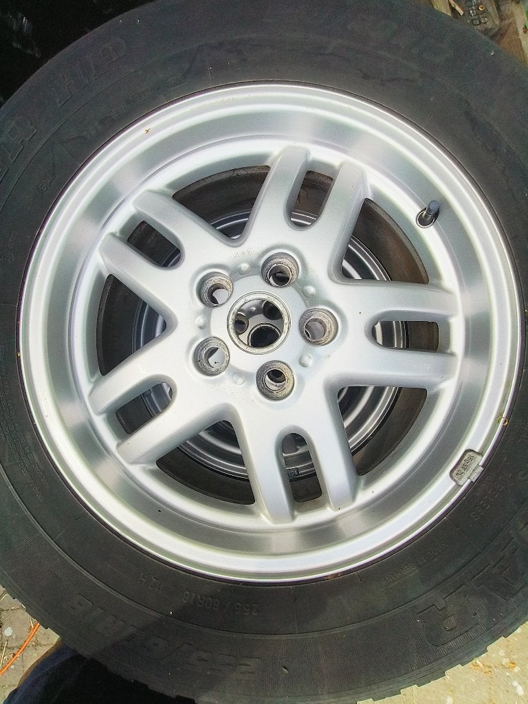 Lot de 4 jantes & pneus pour BMW/LandRover, Autos : Pièces & Accessoires, Pneus & Jantes, Enlèvement, Utilisé, Véhicule tout-terrain