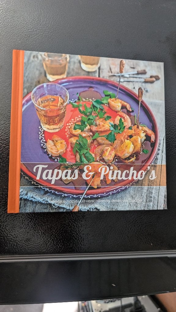 Tapas & Pincho's – Heerlijke Spaanse hapjes, Boeken, Kookboeken, Zo goed als nieuw, Tapas, Hapjes en Dim Sum, Spanje, Ophalen of Verzenden