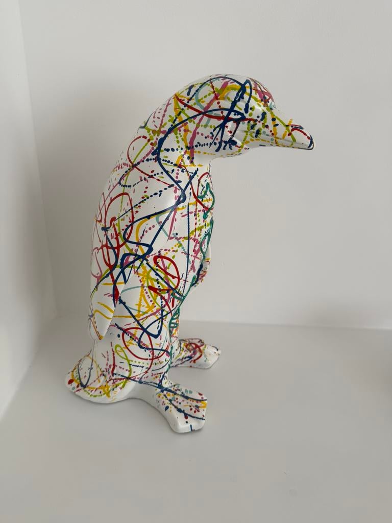 Pinguïn Hannes D’haese 40 cm hoog, Antiek en Kunst, Ophalen, Beeld