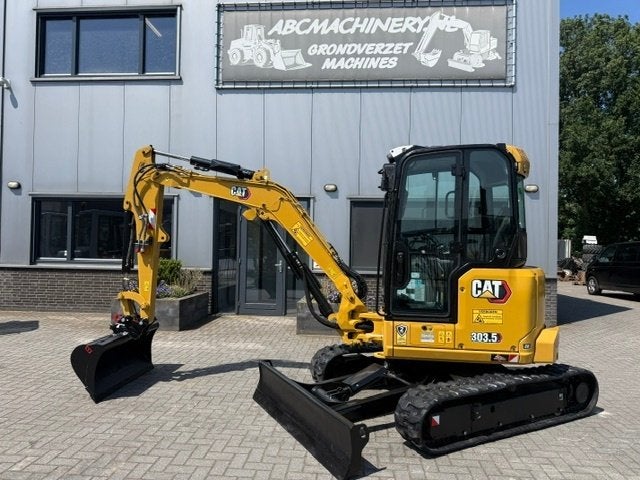 CAT 303.5 Next Gen Bj21 2000u SLP/SRT A/C Minigraver NWST, Zakelijke goederen, Machines en Bouw | Kranen en Graafmachines, Ophalen