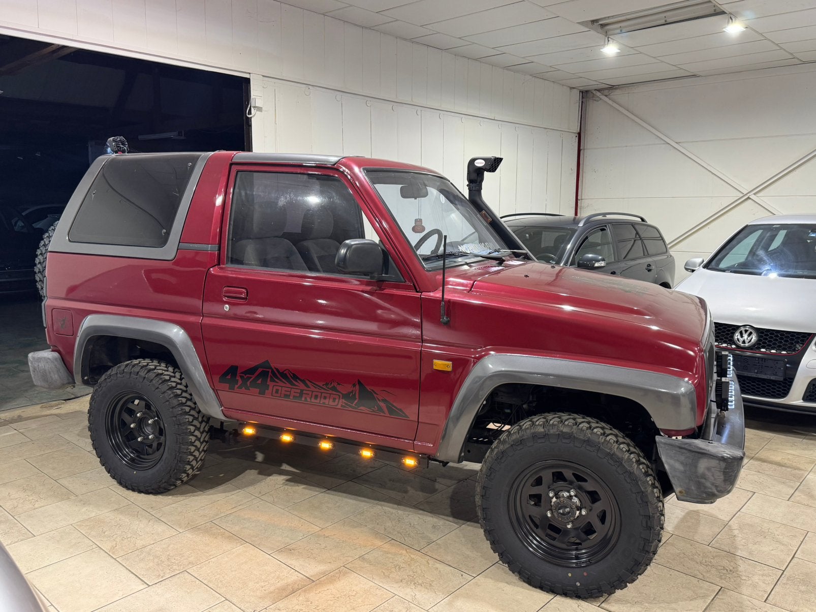 Daihatsu 4x4 1.6 Benzine Met Maar 123.000km Gekeurd v Verkop, Auto's, Dealer onderhouden, Bedrijf, Handgeschakeld, 4x4