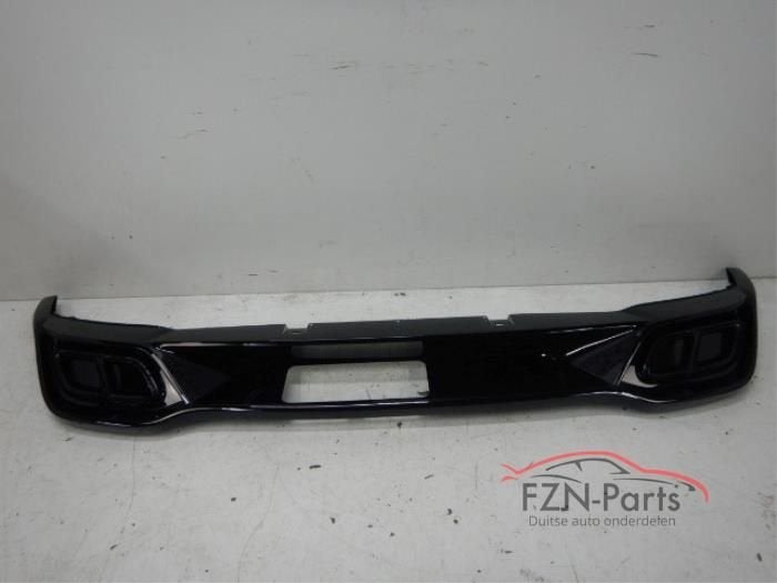 VW Golf 8 R-Line Diffuser Onderlip Hoogglans Zwart, Ophalen of Verzenden, Gebruikt, Achter, Bumper