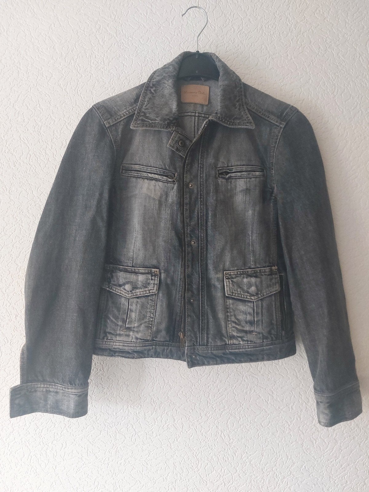 Dames jeansvest Massimo Dutti, grijs, Ophalen, Maat 38/40 (M), Grijs