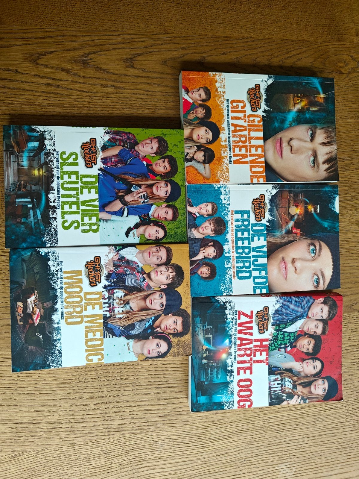 5 delige reeks Ghost rockers, Ophalen of Verzenden
