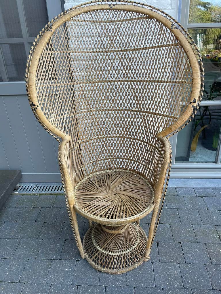 Rotan zetel, Ophalen, Gebruikt