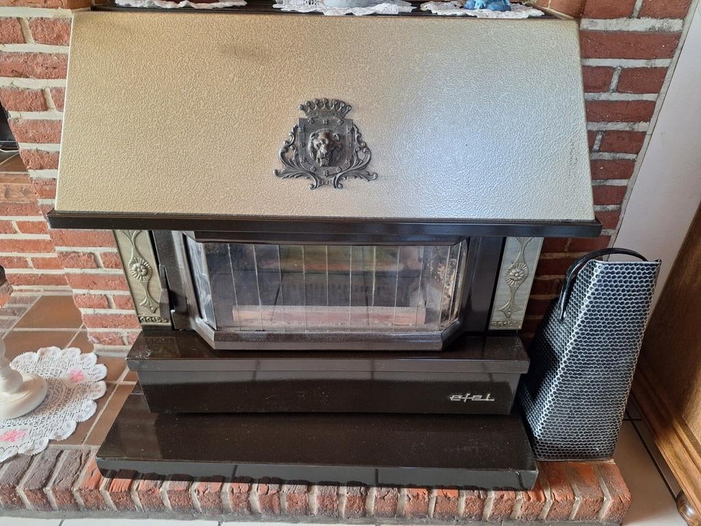 Antraciet stoof merk EFEL, Huis en Inrichting, Kachels, Ophalen