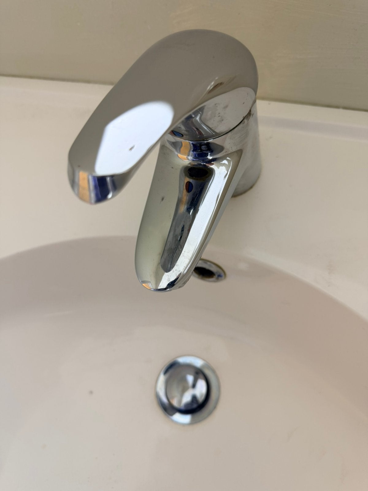 Meuble de salle de bain avec miroir rond, Enlèvement, Comme neuf