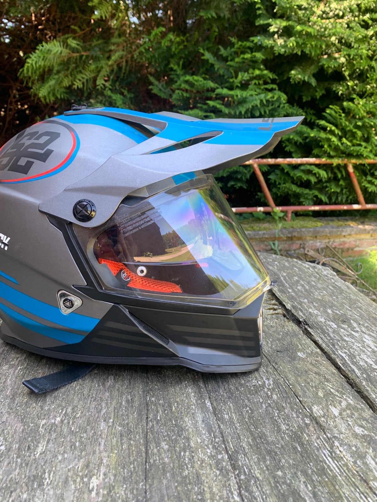 LS2 pioneer enduro helm maat XL (past als L), Motoren, Ophalen, XL, Overige merken