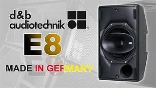 d&b audio E8, TV, Hi-fi & Vidéo, Appareils professionnels, Enlèvement, Utilisé, Audio