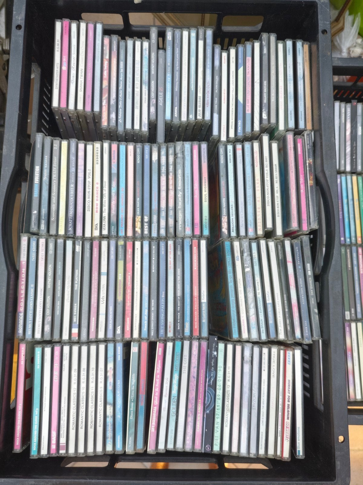 ~2000 cd's, Ophalen