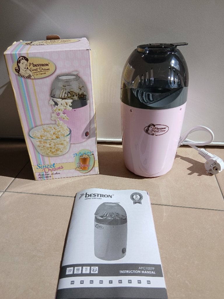Popcornmachine Bestron nieuw, Neuf, Autres marques, Autres types, Enlèvement