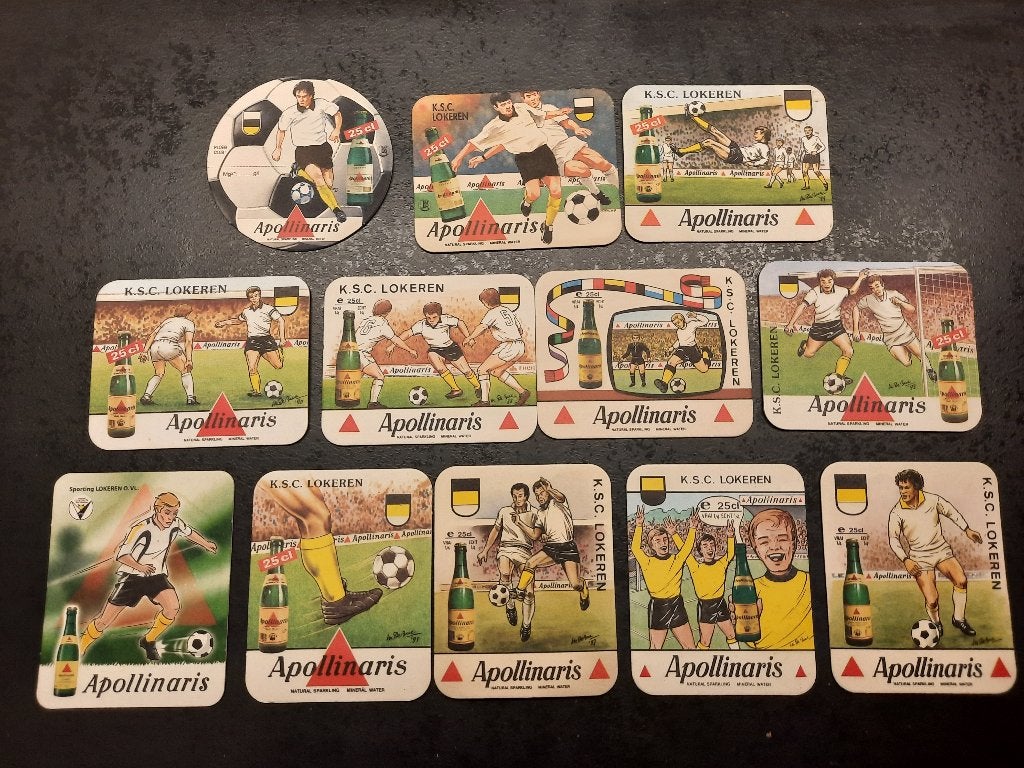 apollinaris Lokeren tussen 1982 en 2007, Enlèvement ou Envoi, Utilisé, Accessoires de club
