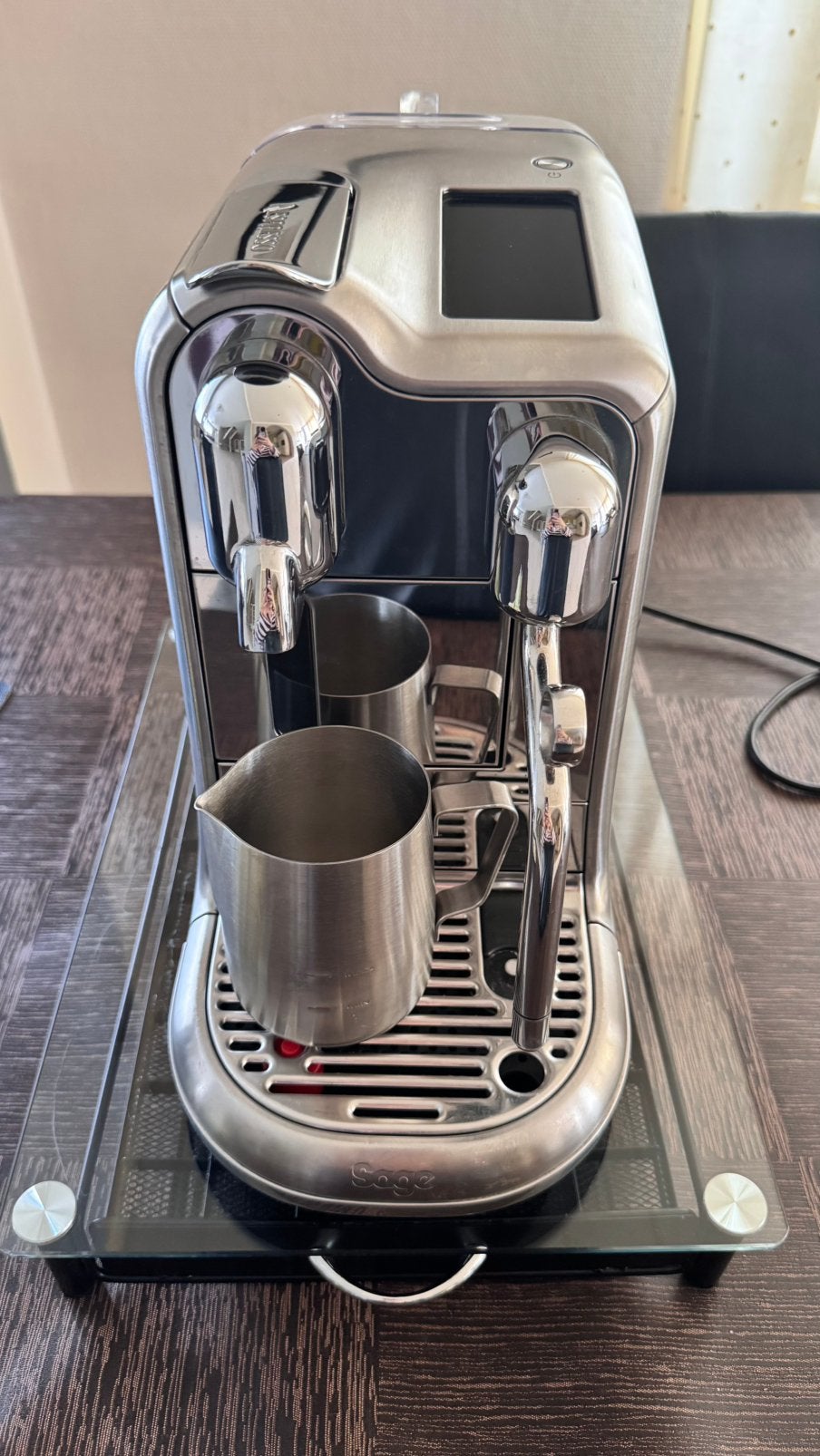 Nespresso Sage creatista pro model SNE900BSS, Elektronische apparatuur, Ophalen, Zo goed als nieuw