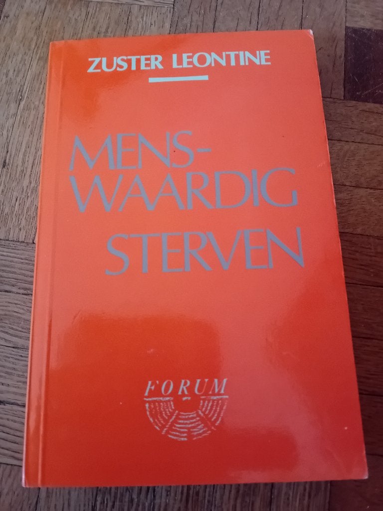 Boek menswaardig sterven zuster leontine, Enlèvement ou Envoi