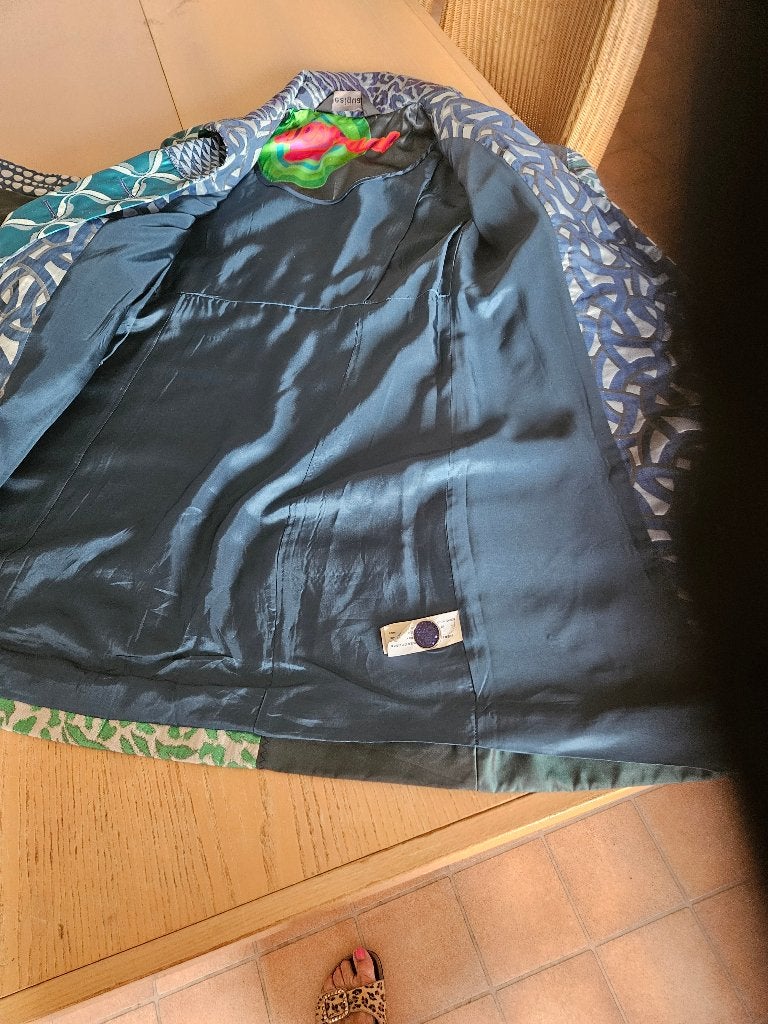 Mantel, Ophalen, Gedragen, Groen, Desigual