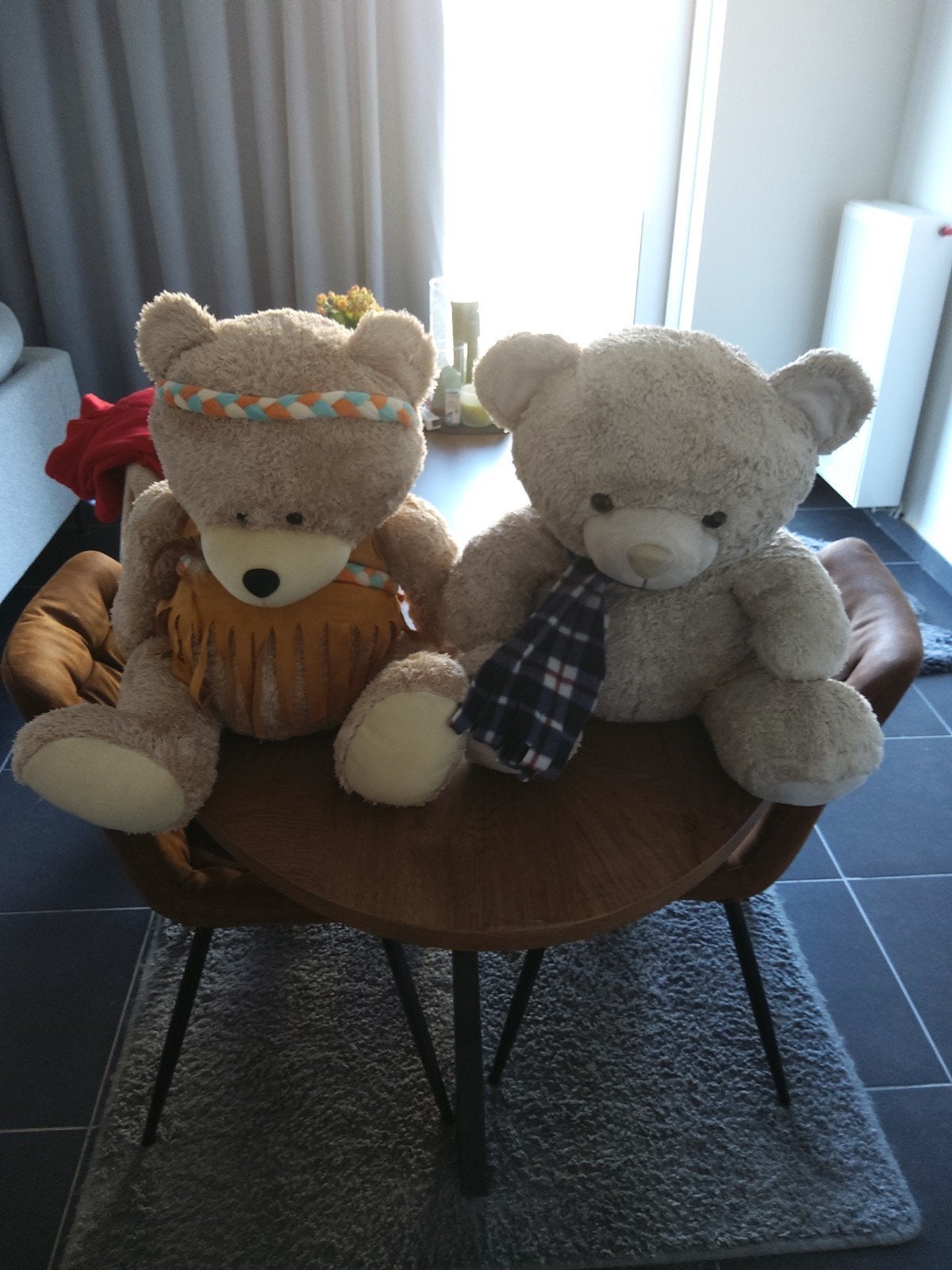2 mooie beren, Ophalen