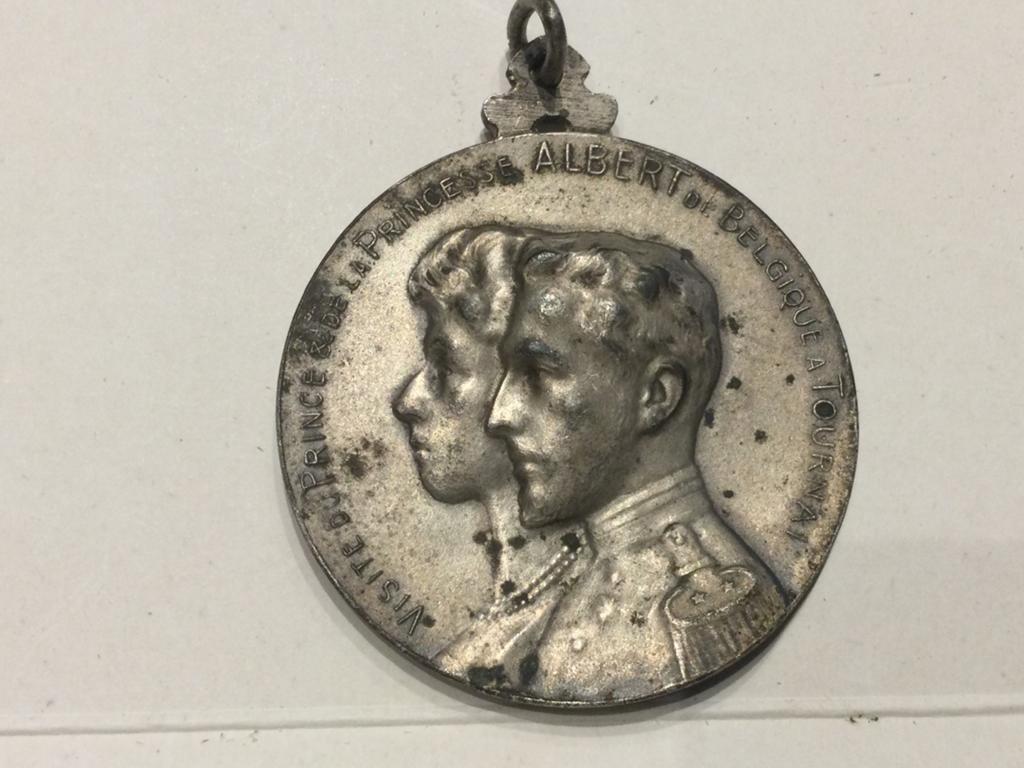 Médaille belge Tounai 1905, Enlèvement ou Envoi