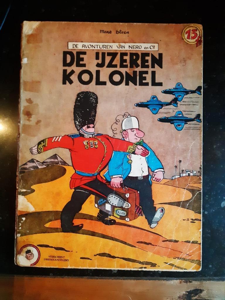 Nero - De ijzeren kolonel - Het Volk Uitgaven 1ste reeks, Boeken, Ophalen, Gelezen