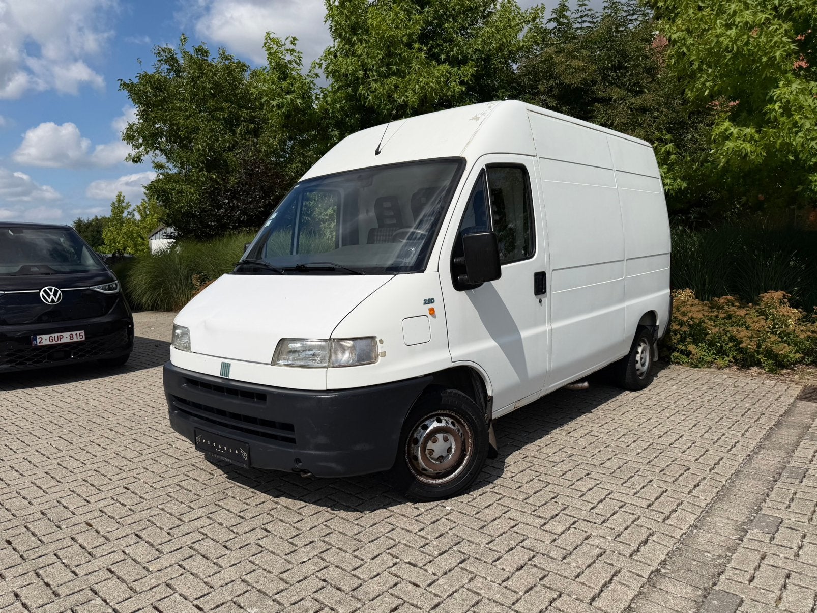 FIAT Ducato 2.8 - 1999/050.000km/Diesel - Gekeurd, Auto's, Fiat, Euro 2, 4 deurs, Stof, Zwart