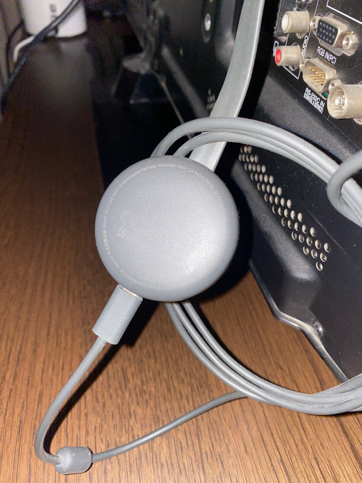 Google chromecast, Enlèvement, Utilisé