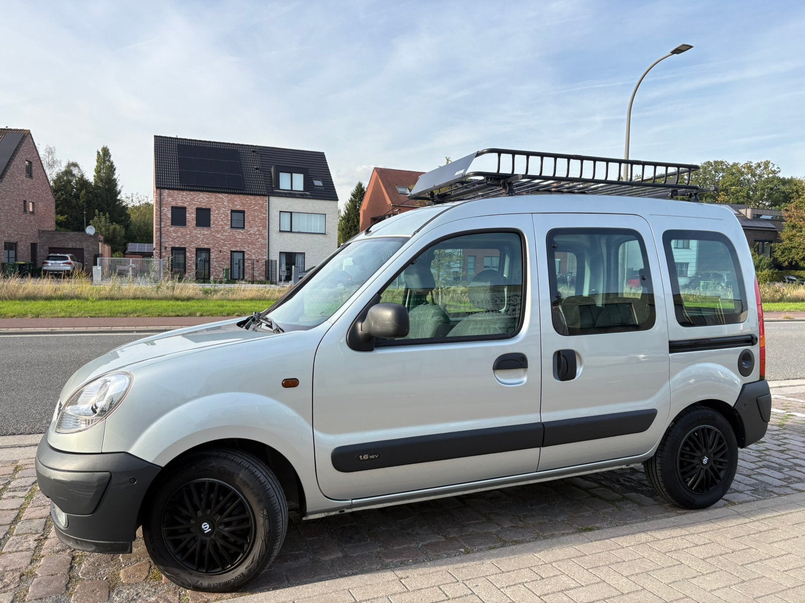 Renault Kangoo | 12 M Garantie | 73 Dkm | Benzine | 2004 |, Achat, Entreprise, Entretenue par le concessionnaire, 190 g/km