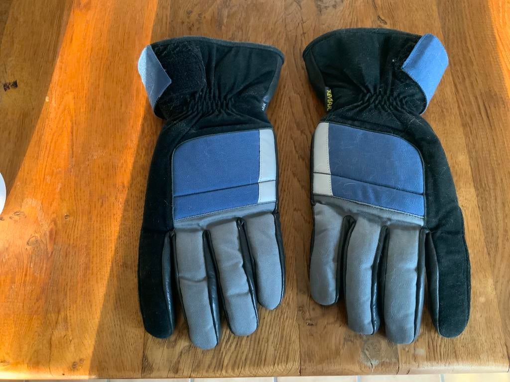 BMW MOTORHANDSCHOENEN ALS NIEUW XL10 PERFECT LEER EN TEXTIEL, Motoren, Ophalen of Verzenden, Tweedehands, Heren, Handschoenen