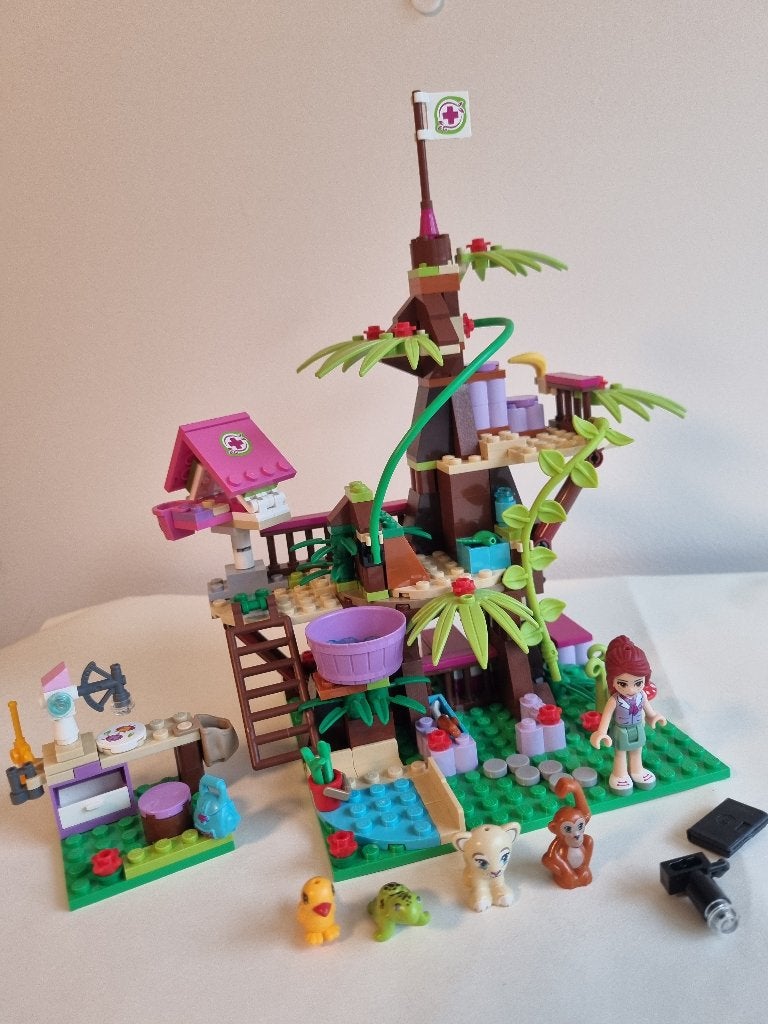 LEGO friends 41059 Jungle Tree Sanctuary, Lego, Friends, Ophalen of Verzenden, Compleet