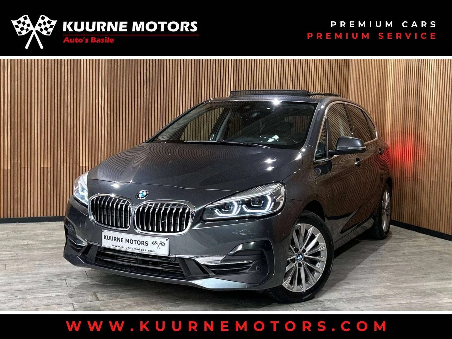 BMW 2 Serie 225 xe Luxury Alu17"/Pano/Cam/Leder/Led/Hud/Keyl, Autos, BMW, Argent ou Gris, Euro 6, Entreprise, Noir