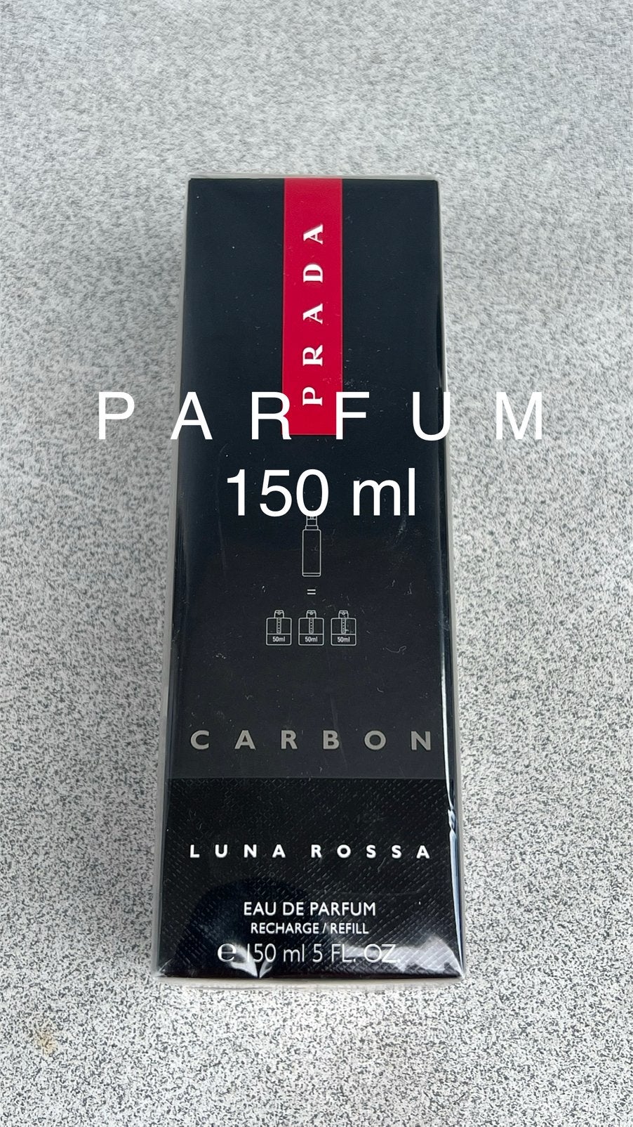 Prada carbon luna rossa 150ml nieuw origineel graag, Ophalen of Verzenden, Zo goed als nieuw