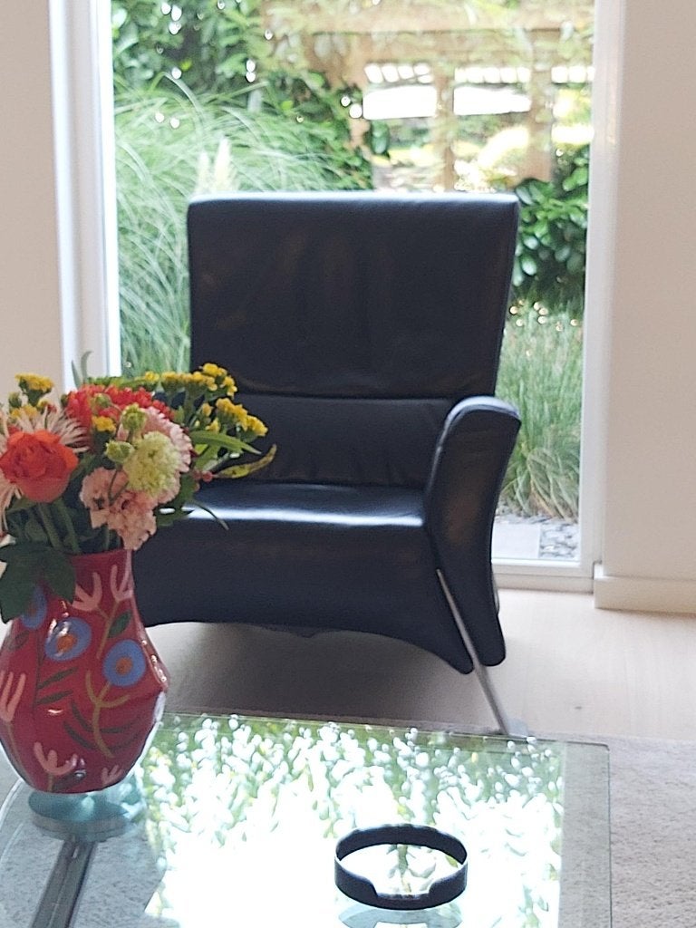 Rolf Benz 322 fauteuil, Ophalen, Modern design, Gebruikt, 75 tot 100 cm