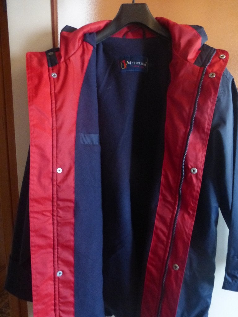Marineblauwe parka voor heren” Mc Forsum”, NIEUW met T:L-tag, Kleding | Heren, Jassen | Zomer, Ophalen of Verzenden, Nieuw, Maat 52/54 (L)