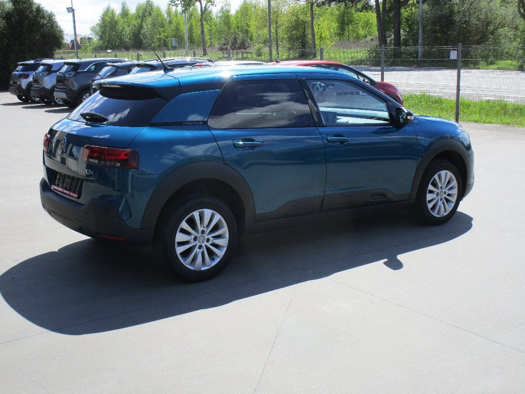 citroen c4 cactus 1-2 e-thp feel 10/2018 70400 km, Auto's, Voorwielaandrijving, Stof, Euro 6, Blauw