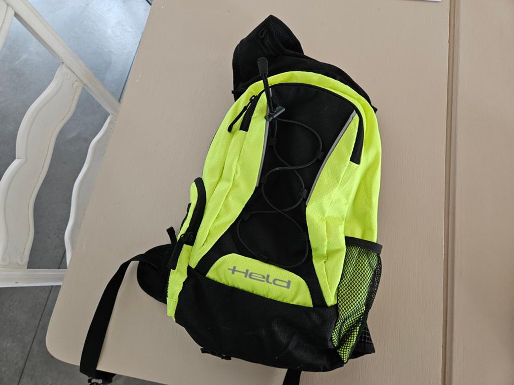 Held 2 Go rugzak fluogeel, in nieuwstaat!, Ophalen of Verzenden