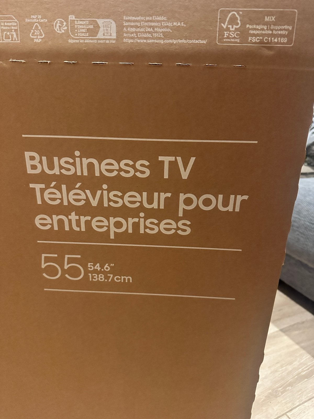 Samsung business TV 55, Audio, Tv en Foto, Televisies, Ophalen, LED, Nieuw, Samsung