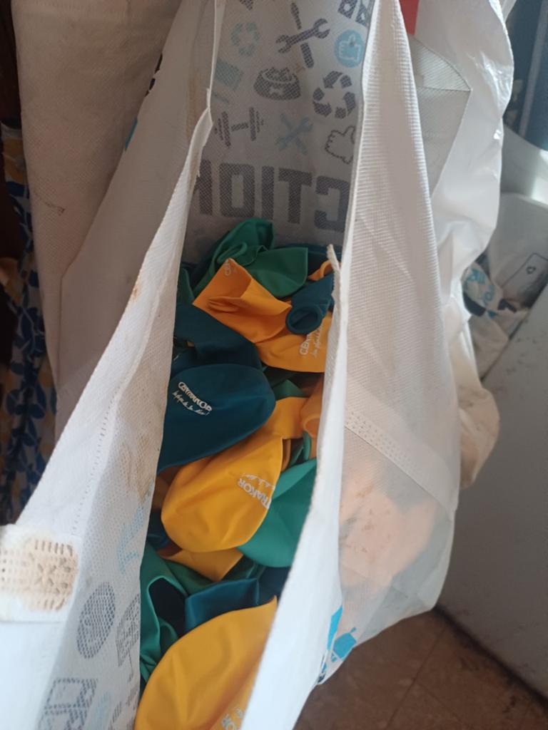 Sac de Ballon a gonfle 10euro le sac le lot, Enlèvement