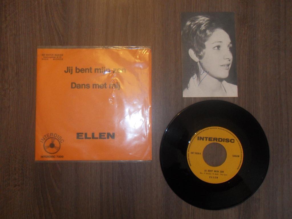 Ellen - Jij bent mijn zon, Cd's en Dvd's, Vinyl | Nederlandstalig, Ophalen of Verzenden, Gebruikt, 7 inch, Levenslied of Smartlap
