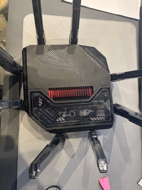 Asus Rog Rapture GT-BE98 router nieuw in plastic, Computers en Software, Ophalen of Verzenden, Nieuw, Router