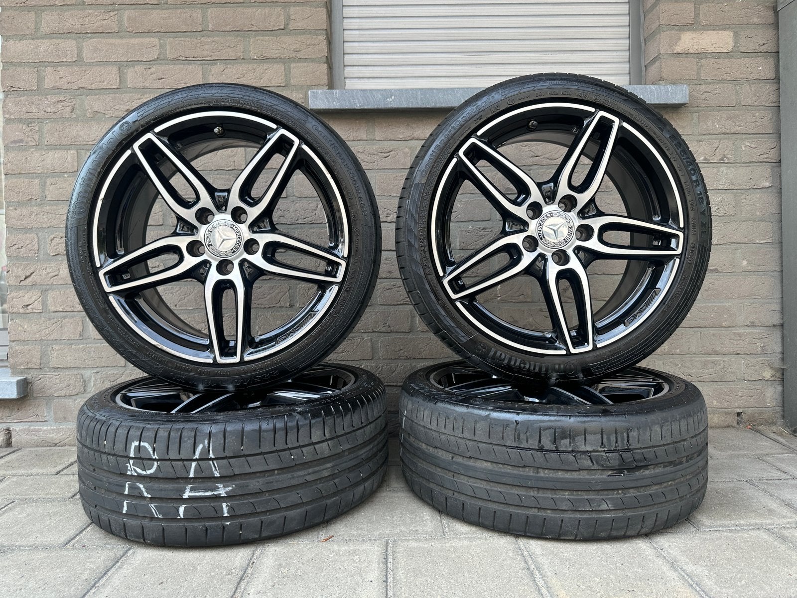 Jantes d'origine Mercedes AMG 18 pouces 5x112, Autos, Particulier, Achat, CLA