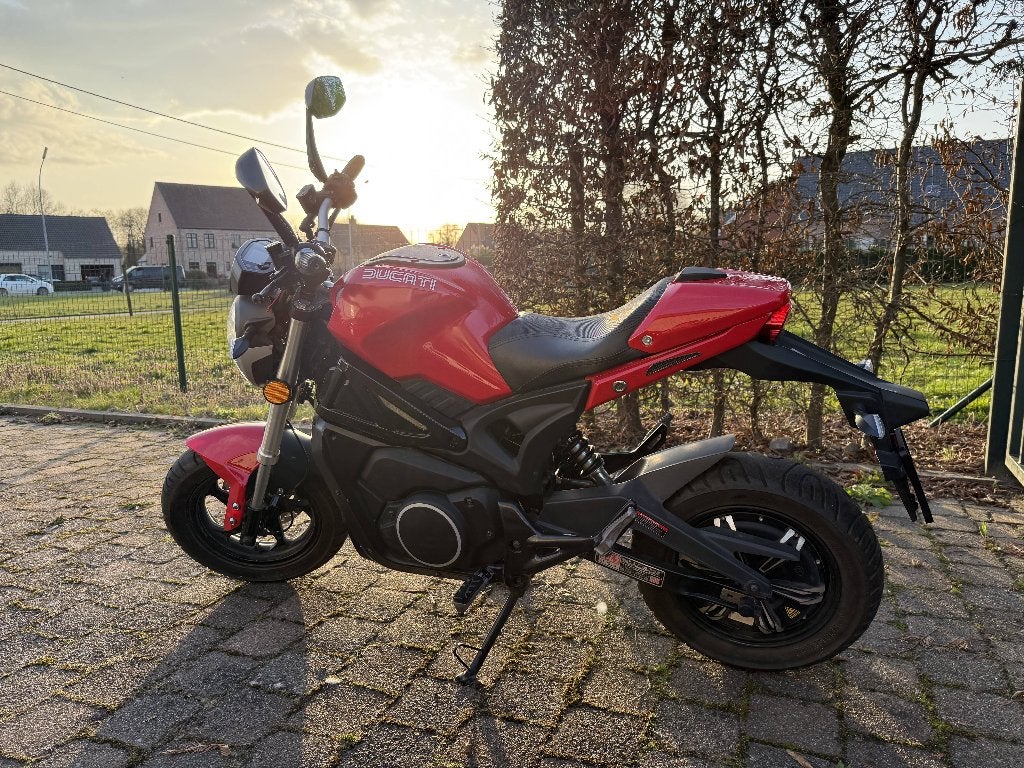Ducati look Elektrische Supermotard B klasse, Ophalen, Klasse B (45 km/u), Nipponia Dragon-E Supermotard