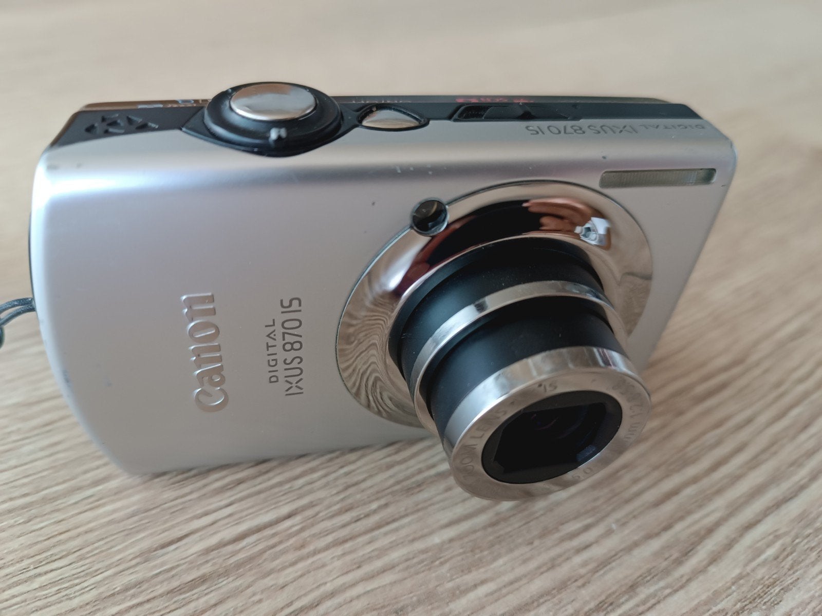 Canon IXUS 870IS, Enlèvement, Canon