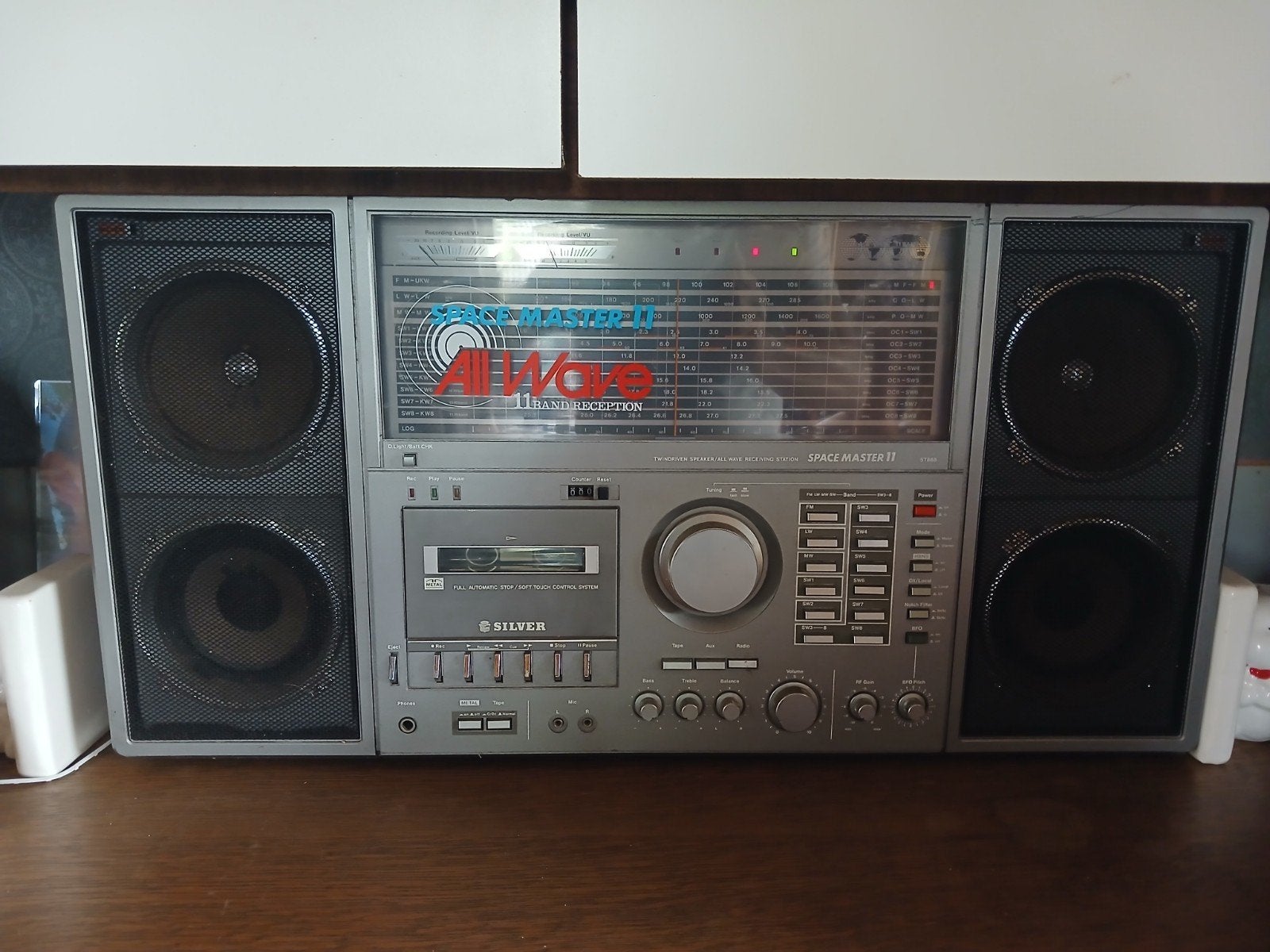 Antieken wereldontvanger, Audio, Tv en Foto, Radio's, Ophalen, Gebruikt, Wereldontvanger