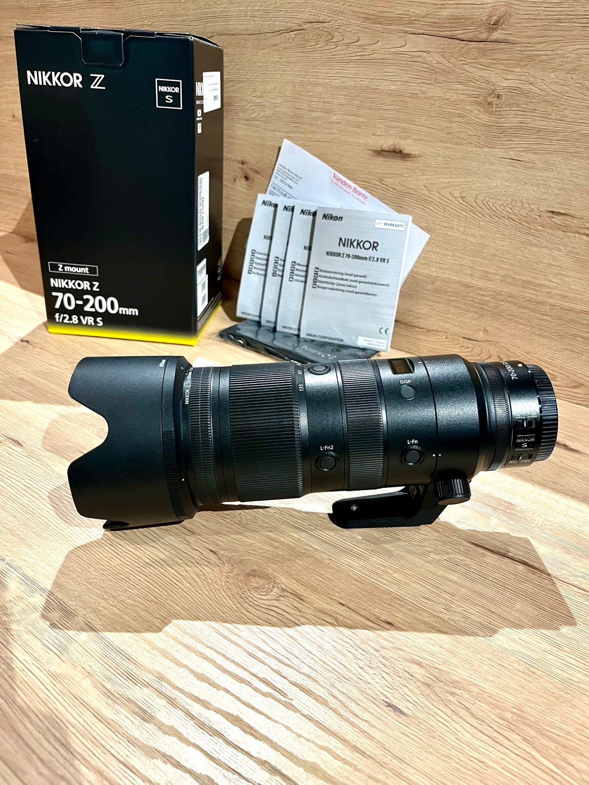 Nikon Z 70-200mm f/2.8 VR S in nieuwstaat en met garantie!!, Audio, Tv en Foto, Ophalen, Nikon