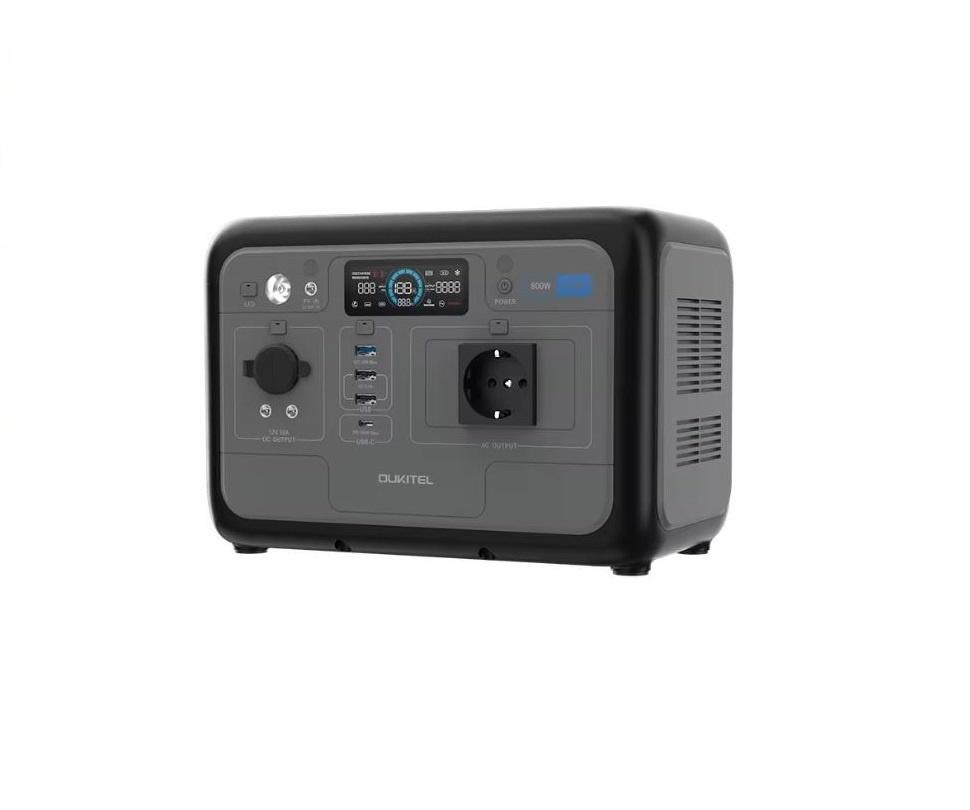 Draagbare 800 Watt Powerstation 512Wh Thuisbatterij OFFGRID, Verzenden, Nieuw