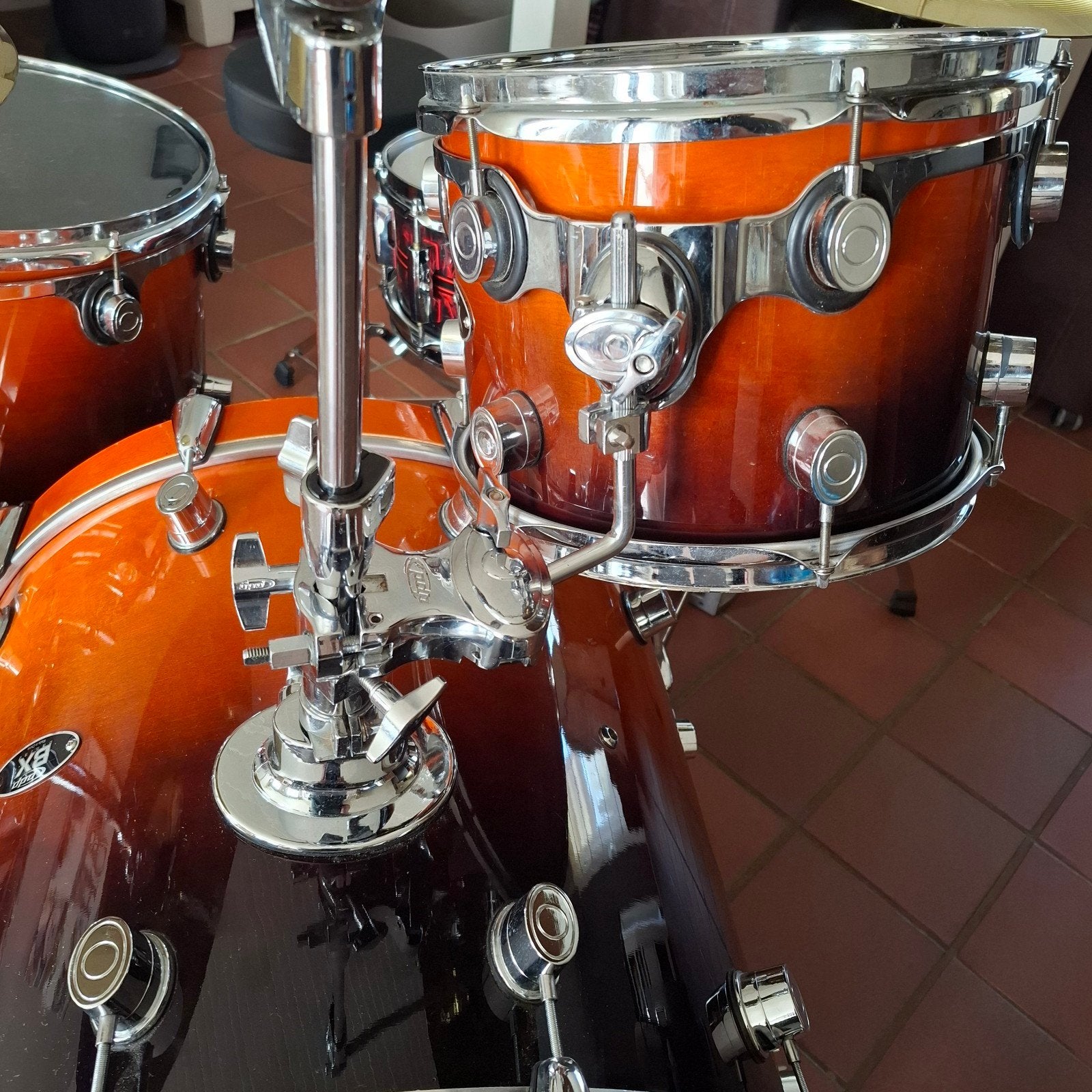 compleet dw pdp bx compleet drumstel + Pearl signature snare, Muziek en Instrumenten, Instrumenten | Toebehoren, Ophalen, Gebruikt